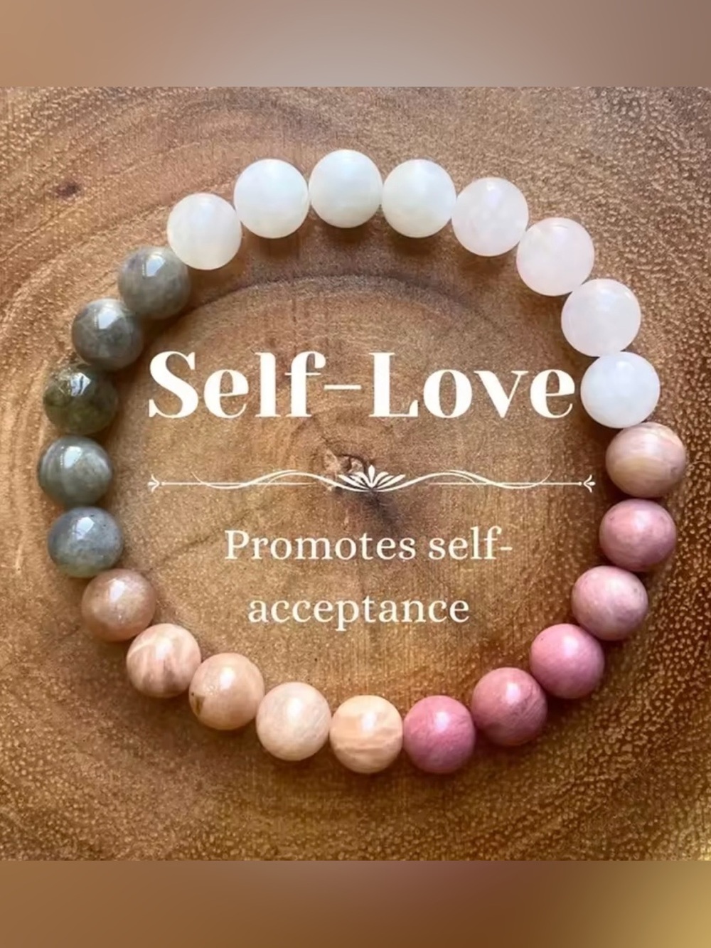 JD Gems jewelry self-love Beaded Bracelet natural stone 6/8/10mm